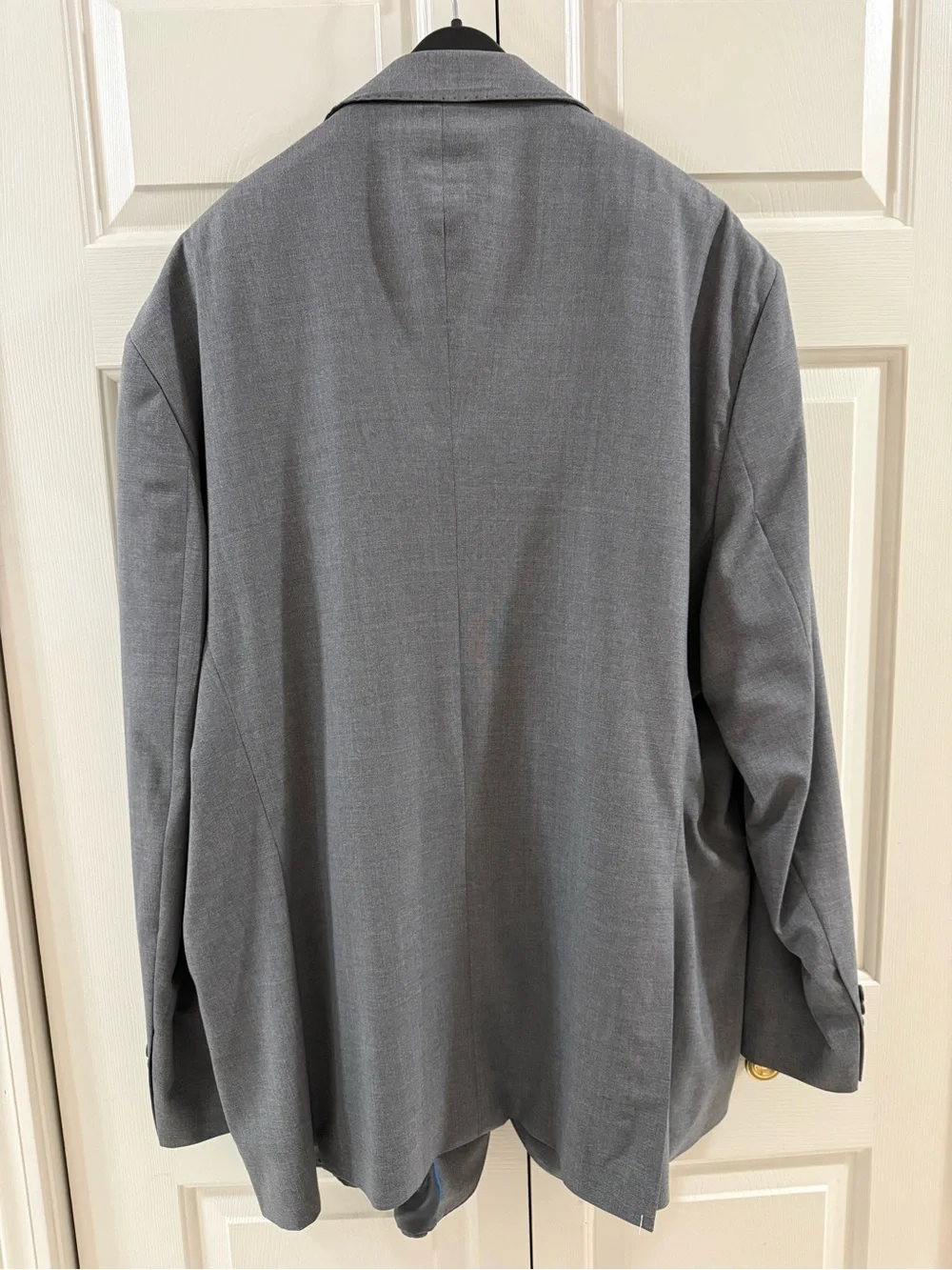 Brooks Brothers Explorer Gray Wool Sport Coat Blazer 52L Vitale Barberis VBC